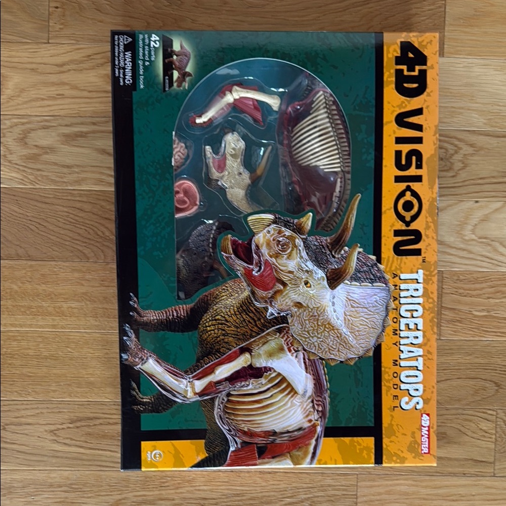 4D Vision Triceratops Anatomy Model